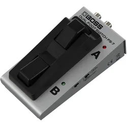 BOSS (Electronics) FS-7 Doppel-Fussschalter (Gitarre), Effektpedal, Grau, Schwarz