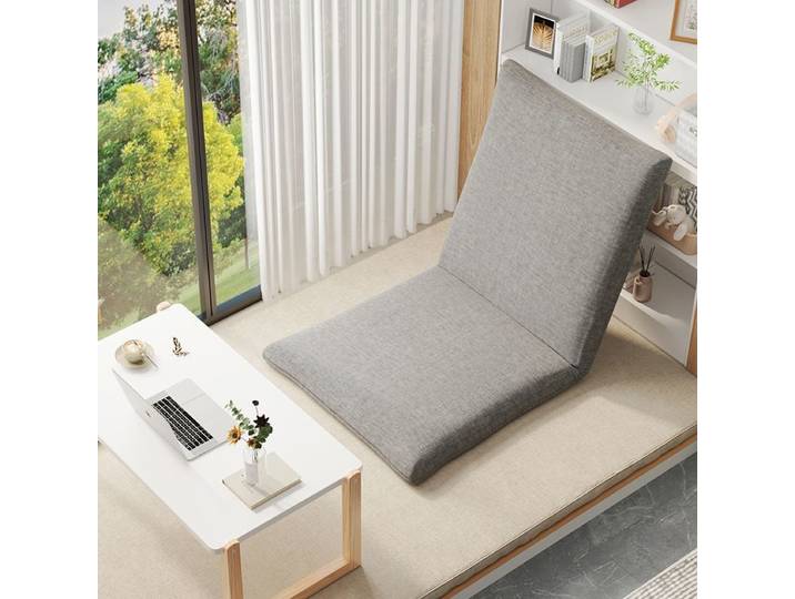 Canapé paresseux créatif, coussin de siège Tatami au sol, nouveau petit canapé pouvant s'allonger sur le lit et le fauteuil pouvant être plié et Simple