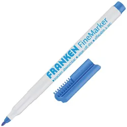 FRANKEN Whiteboard- und Flipchart-Marker Blau