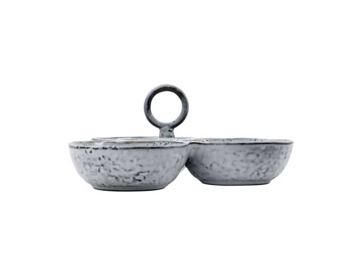 House Doctor Rustic serveerschalen Grijs-blauw