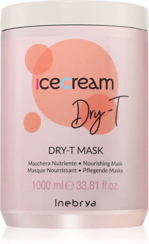 Inebrya Ice Cream Dry-T Mask masque nourrissant pour cheveux secs et fatigués 1000 ml