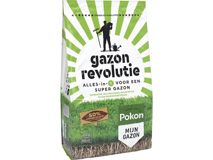 Pokon gazon revolutie 4 kg 80 M2