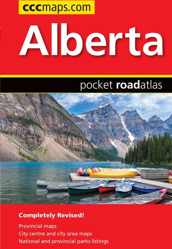 Canadian Cartographics Corporation Alberta Pocket Road Atlas   MapArt