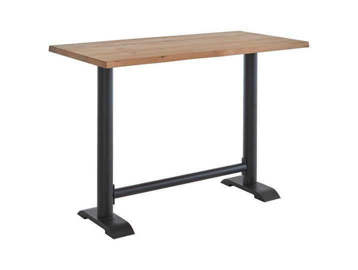 Valdera Bartisch, Wildeiche, Holz, Eiche, massiv, rechteckig, Säule, rund, 80x110x180 cm, Esszimmer, Tische, Stehtische