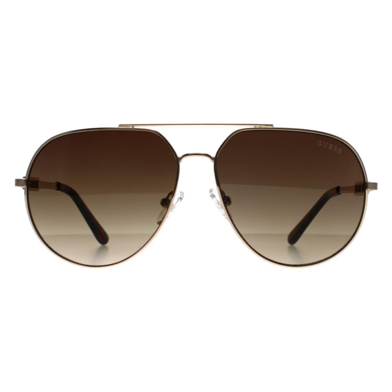 Guess GF6195 32F goudbruin zonnebril