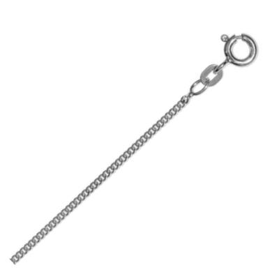 Goldkette ONE ELEMENT "Halskette aus 333 Weißgold Ø 1,4 mm" Gr. 40, silber, Halsketten, Damen, 40, Gold Weißgold 333, Gold, Weißgold 333, Goldkette, Klassisch & stilvoll – ein Begleiter für viele Anlässe