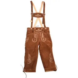Cotton Classics Damen Lederhose lang Leather Trousers long/women light brown S