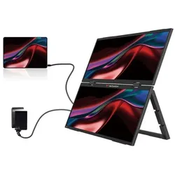 Verbatim Monitor »Dual Essentials« 39,6 cm / 15,6 '', 35.61x22.7x2.7 cm
