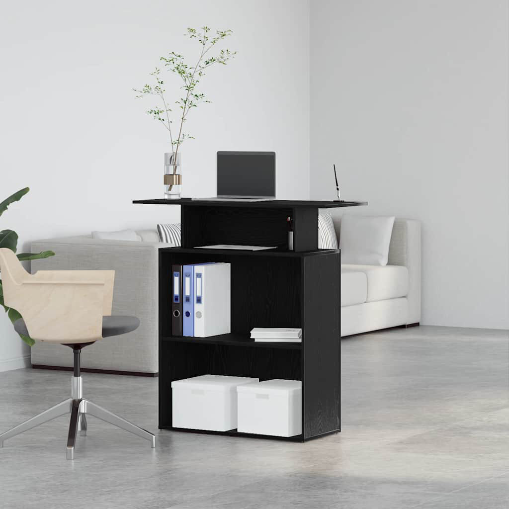 Latitude Run Baheerathan Standing Desk Black