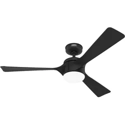Hunter DC Deckenventilator Rosedale Schwarz mit LED 132