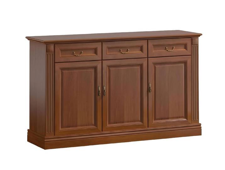 JVmoebel Kombikommode Elegantes Sideboard mit Holzoberflächen und großzügigem Stauraum (1 St., Sideboard), Made in Europa