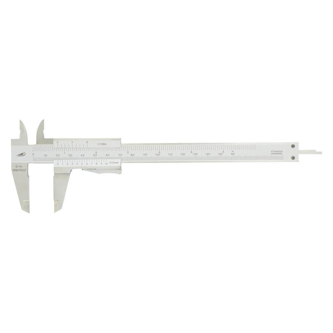 Helios Preisser Taschenmessschieber Momentfeststellung 200mm rostfrei (20 cm) (215067)