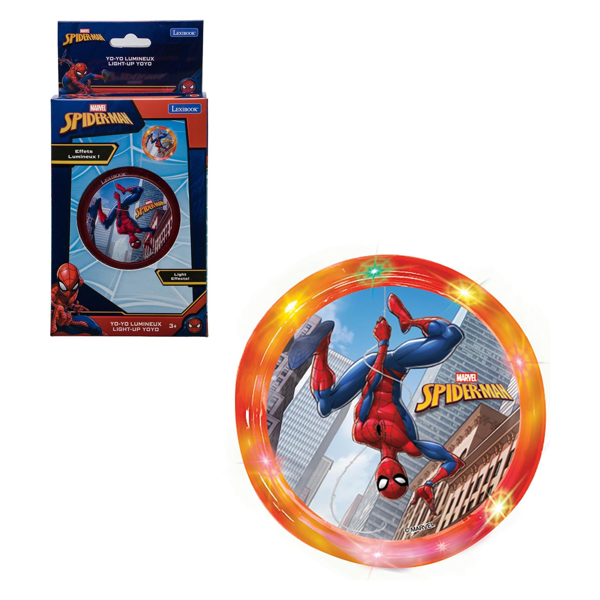 Lexibook - Spider-Man Yo-Yo with Light Effects (YY1SP) (3380743119465)