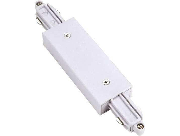 SLV 1-fasesyteem langverbinder voor 1-fase hoogvoltage-stroomrail/wit