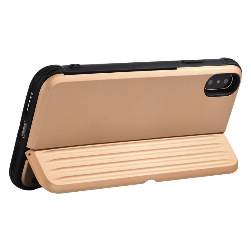 Devia H-Card Series Case iPhone XS/X(5.8) gold (Apple iPhone X, Apple iPhone XS) (102010435023)