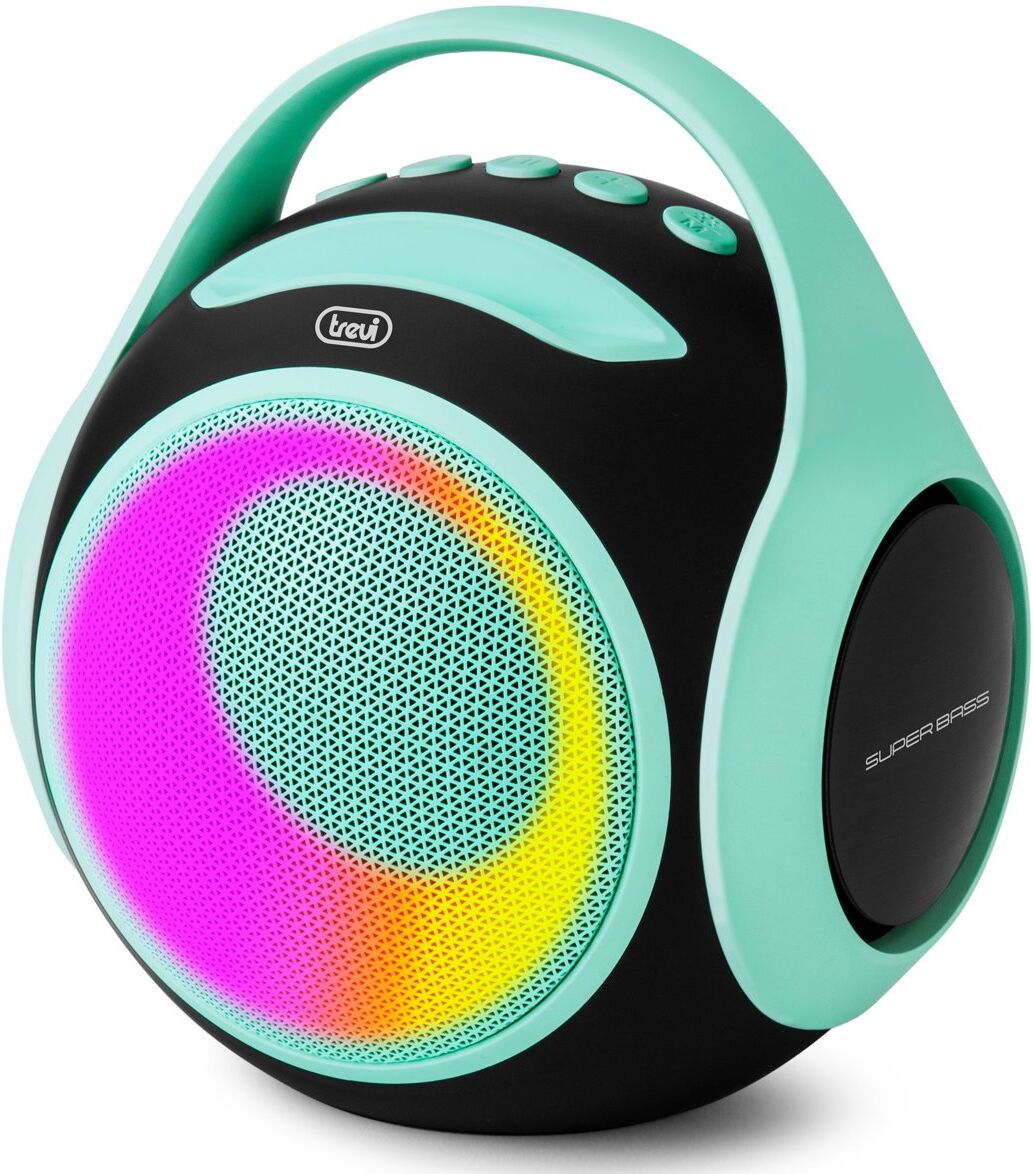 Cassa wireless Trevi 0XR8A20213 XR 8A 202 Tws Blue e Black