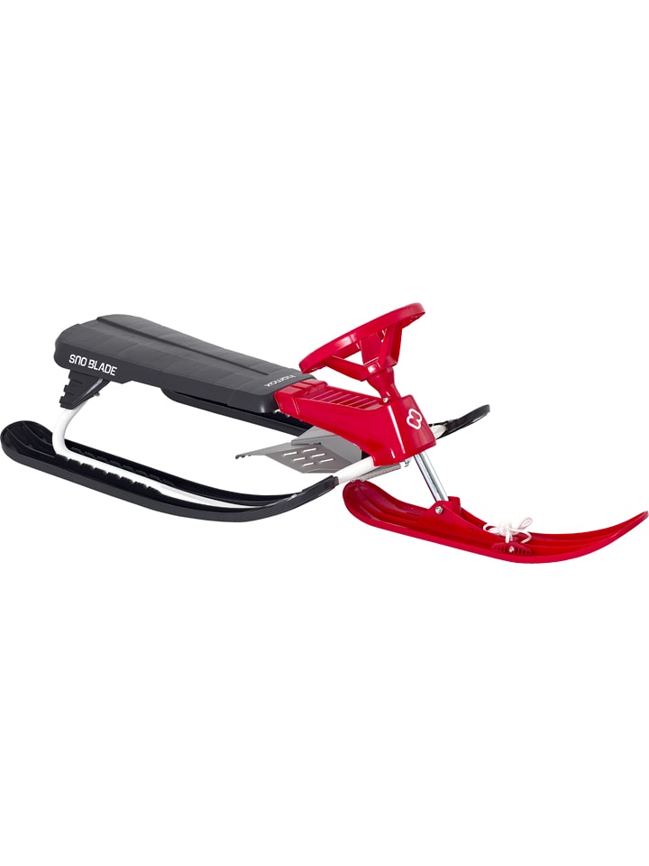 Hamax Schlitten "SnoBlade" in Rot/ Schwarz - ab 8 Jahren - onesize