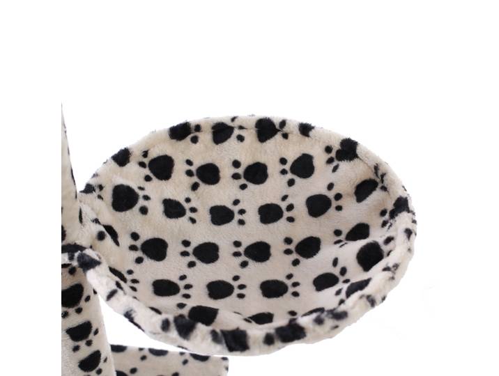 Körbchen für Katzenbaum 2er Set mit Pfoten 40 cm