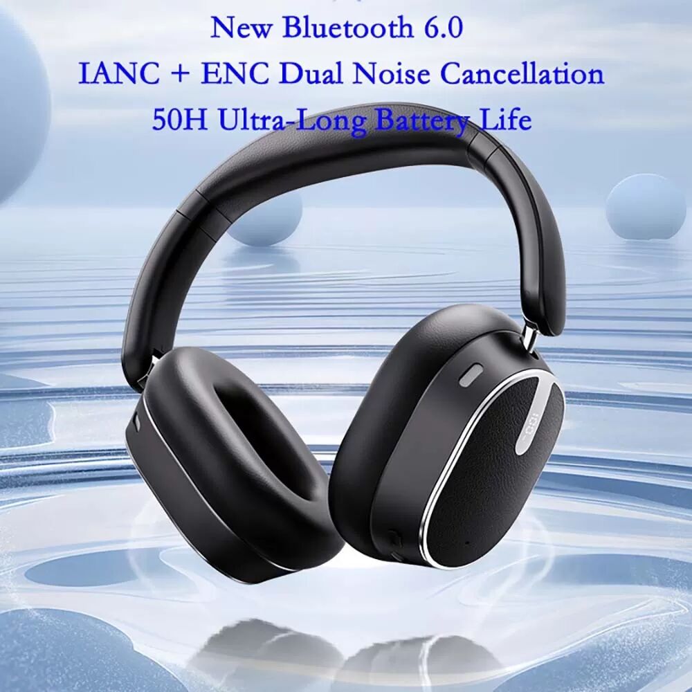 INF ANC Over-Ear Bluetooth Kopfhörer: Geräuschunterdrückung, Hi-Res Audio, 50H Wiedergabezeit