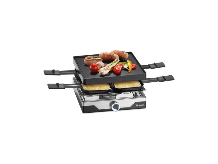 Trisa Trisa Electronics Premium 4er Raclette-Grill Schwarz