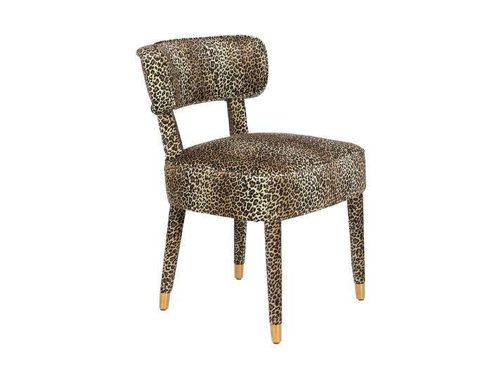 Design Stuhl „Claws Out Panther“ Samt Multicolor Bold Monkey