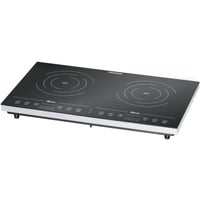 Doppelkochplatte CT 3410/IN schwarz/silber