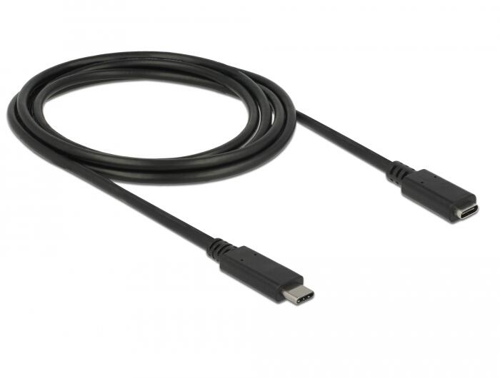 DeLOCK Verlängerungskabel SuperSpeed USB-C 2m 85542