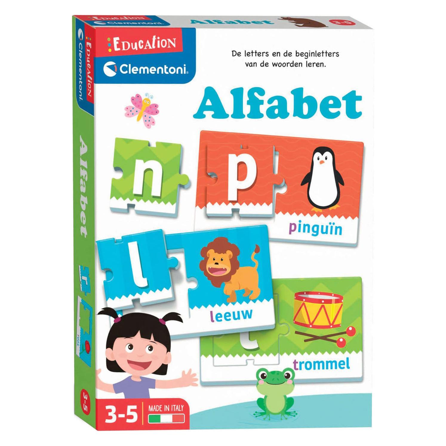 Clementoni Bildung - Alphabet (Deutsch, 3 - 5 Jahre) (8005125561780)