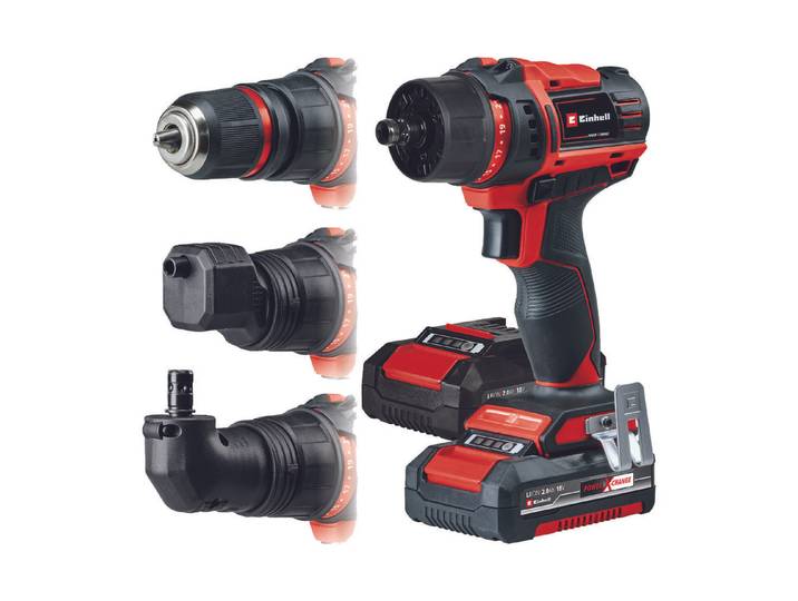 Einhell Akku-Bohrschrauber Te-Cd 18/45 3X-Li +22 2x2,0 Ah