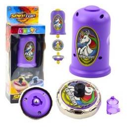 [n]fibrecare Flying Disc Unicorn Spinner Launcher Set Lila (14835886)