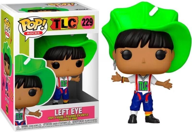 Funko Pop Rocks Tlc Left Eye 56733 Talla Única Unisex
