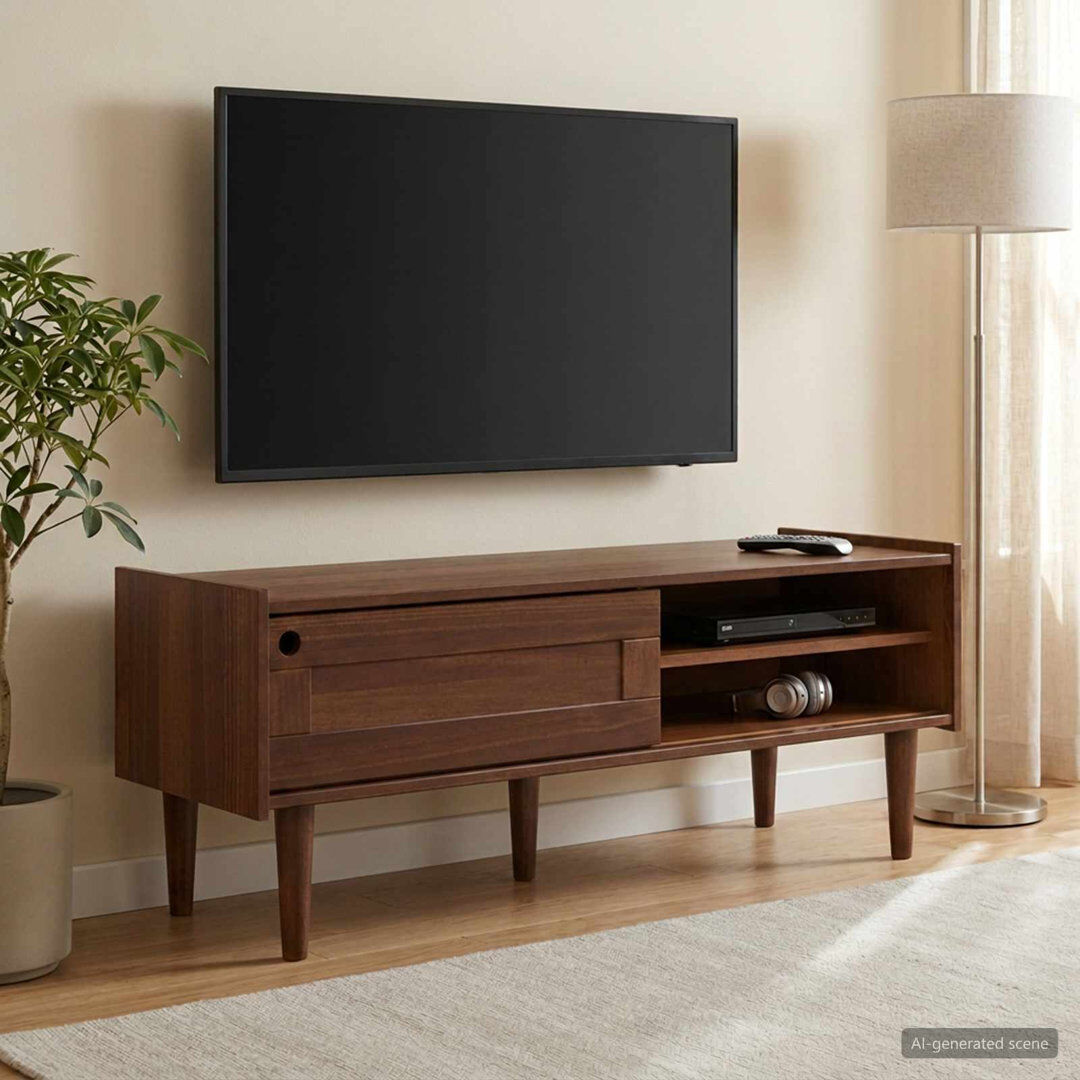 George Oliver TV Stand for TVs up to 50" Dark Caramel 50"