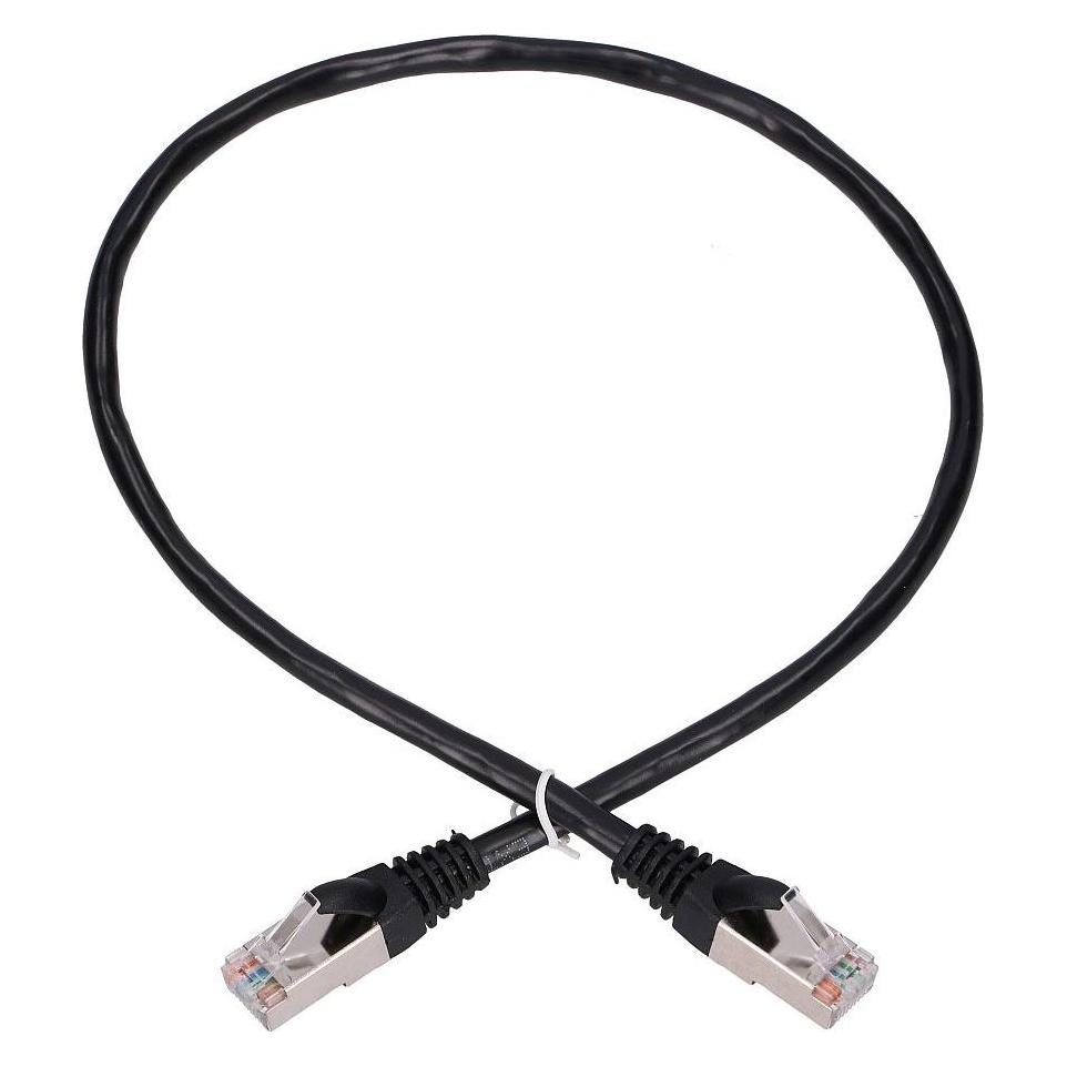 Extralink Kat.5e FTP 0.5m | Patchcord LAN | Miedź Kabel sieciowy skrętka (F/UTP, CAT5e, 0.50 m) (EX.7584)
