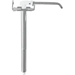 Edelstahlpumpe mit geradem Saugrohr für 1000 ml EURO-Hebel-Wandspender langer He...