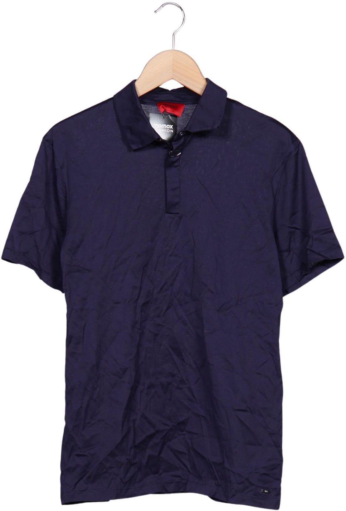Hugo by Hugo Boss Herren Poloshirt, Marineblau, Gr. S, Baumwolle - Second Hand