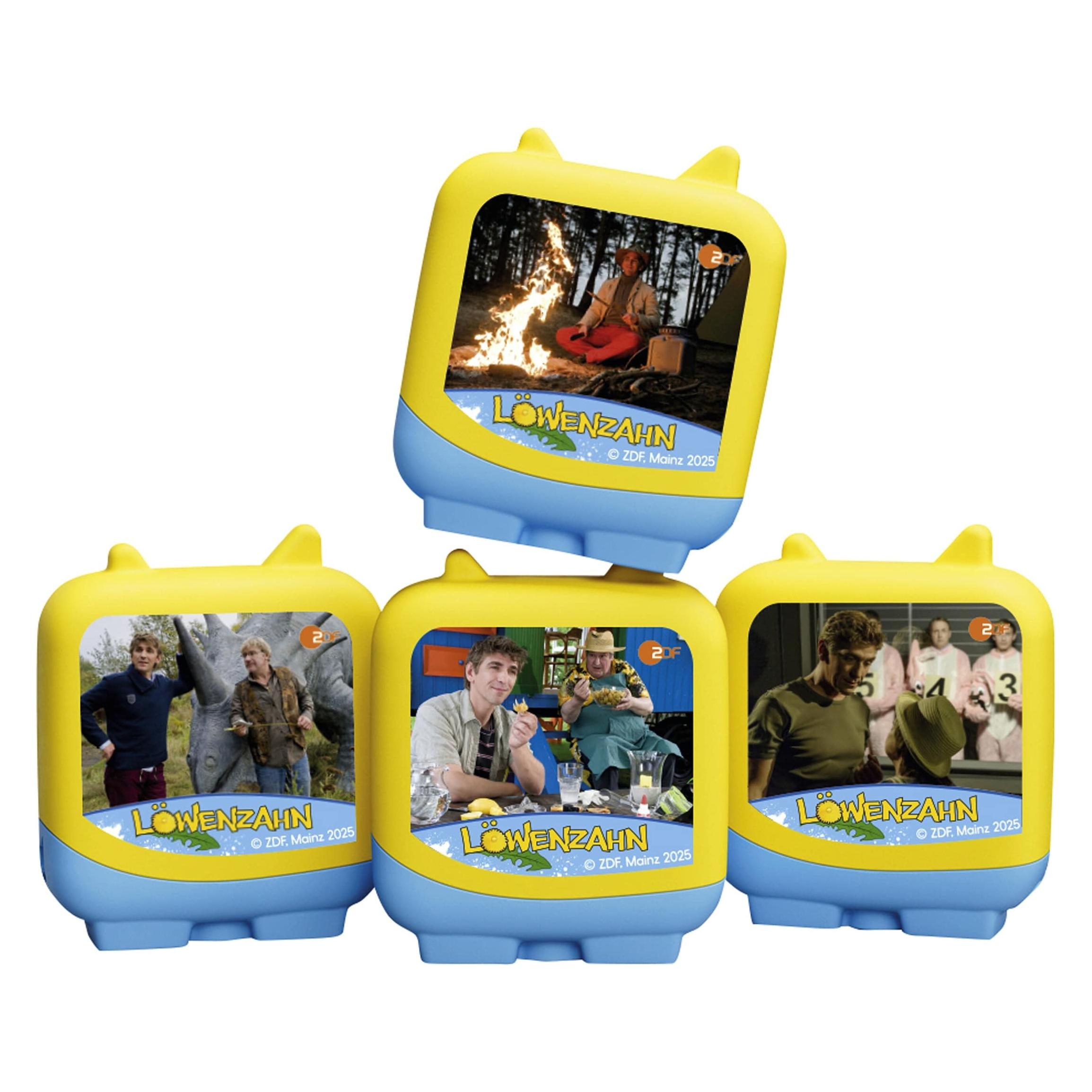 Tonies Audiosystem Hörfigur Clever Tonie Löwenzahn - 4er Set (Deutsch, 146 min) (11002581)