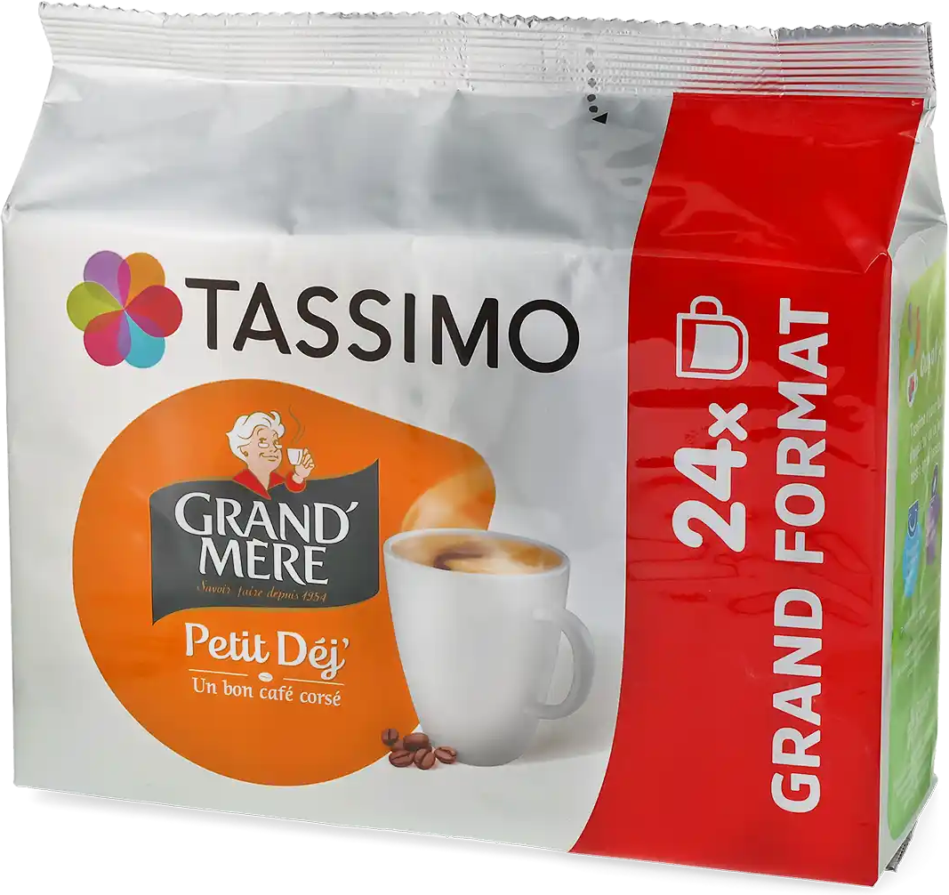 Grand Mere   Petit Déjeuner - 24 capsules voor Tassimo
