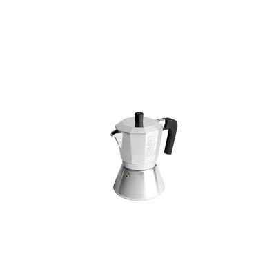 Espressokocher PINTINOX "CAPRI", silber (silberfarben), 3, Kaffeemaschinen, induktionsgeeignet