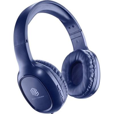 Cellularline On Ear Headset Bluetooth®, Kabellos, kabelgebunden Blau Lautstärkeregelung, Touch-Steuerung -