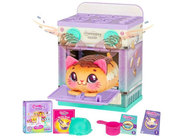 Moose Toys Cookeez Makery Lil' Bakez Oven - Bak je pluchen knuffeldier