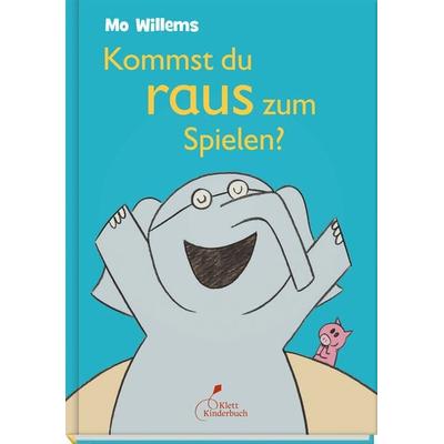 Kommst du raus zum Spielen?, Gebundene Ausgabe von Mo Willems, Klett Kinderbuch, 978-3-95470-187-2