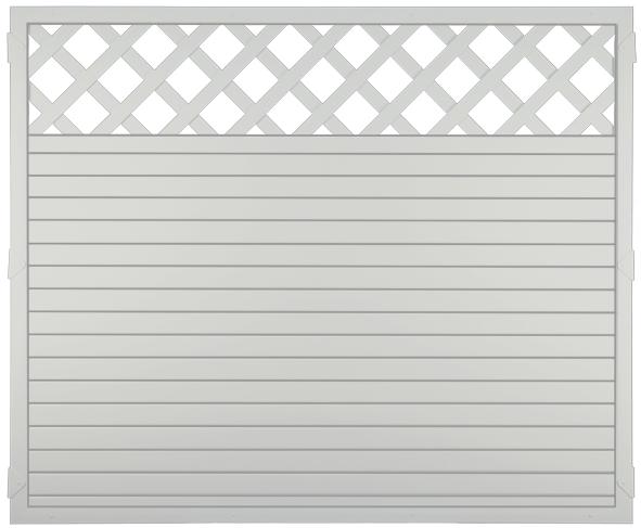 TETZNERJENT LIGHTLINE KS-Zaun Ranki 180 x 150 cm, weiß 08436950