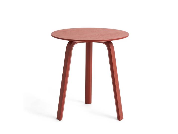 HAY - Bella Beistelltisch Ø 45 cm / H 49 cm, tile red