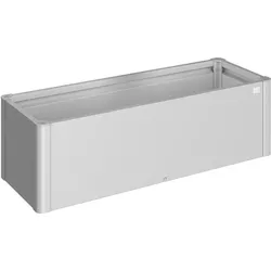 Biohort Pflanzbeet Belvedere B 152 x T 53 cm (Gr. 150) 45 cm (MINI) silber-metallic
