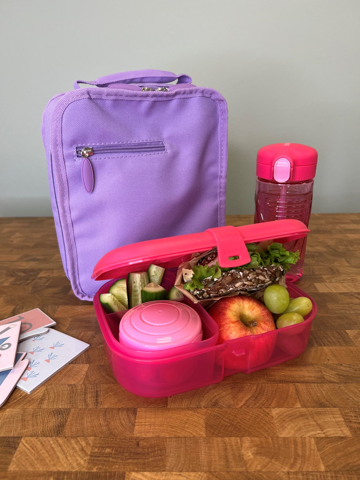 Sistema LunchTime3 Pack Pink/Purple