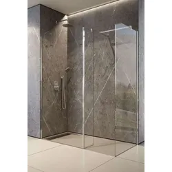 Profiltek KLEE Duschwand Walk-In 3-teilig 8 mm.. - Duschkabine