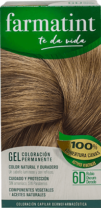 Farmatint Permanent Coloration without Ammonia 6D Rubio Oscuro Dorado