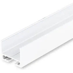 ISOLED Kabelschleuse TUNNEL für Aluminium-Profile, Aluminium, 200cm, Aluminium pulverbeschichtet, weiß RAL 9010 ISO-113180