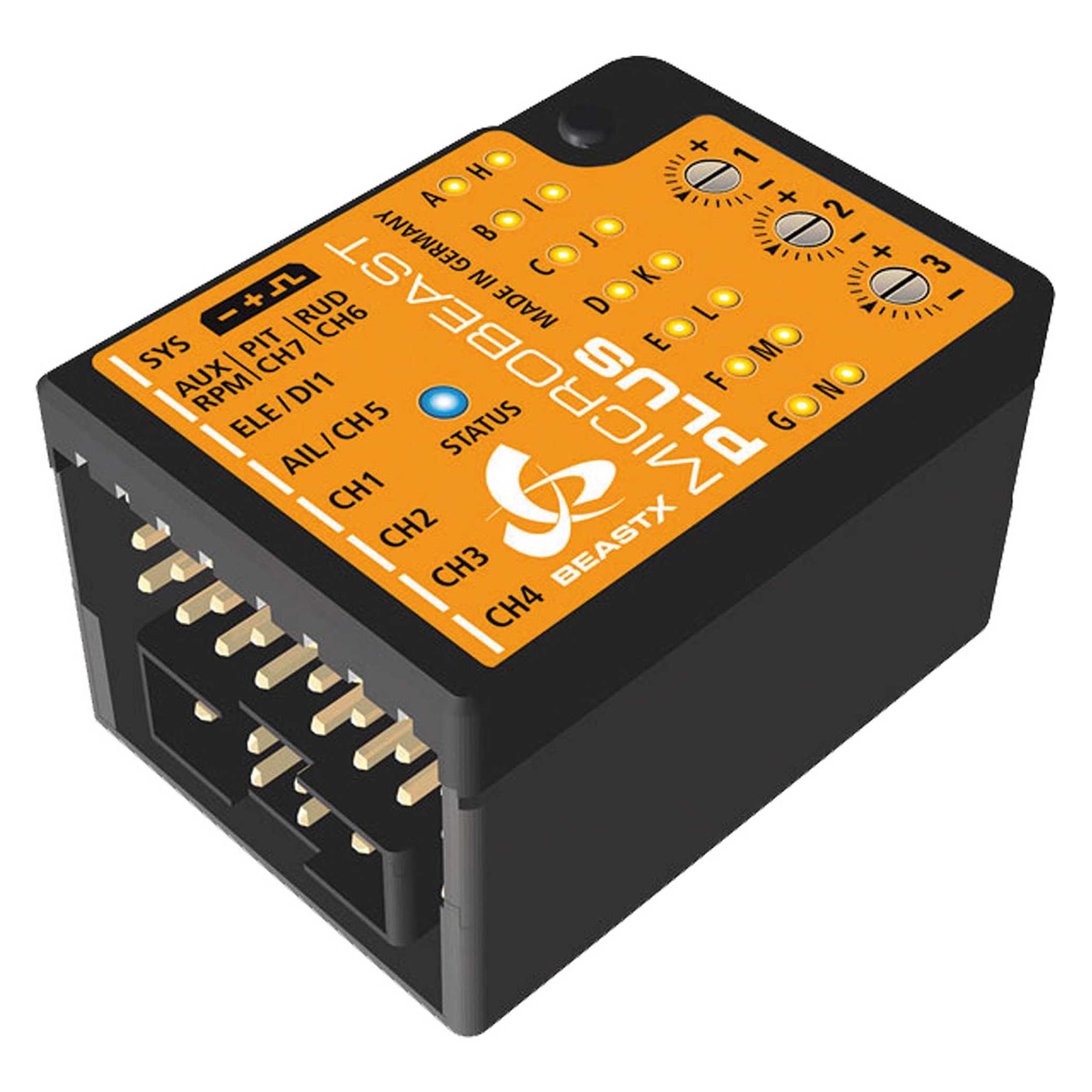 BeastX Microbeast PLUS HD Flybarless System (BXM76500)