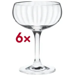 Rona Sektkelch Champagneflute 07 Classic Cocktails 160 ml /-/ 0,1 l 6 Stück transparent, 21.6 cm
